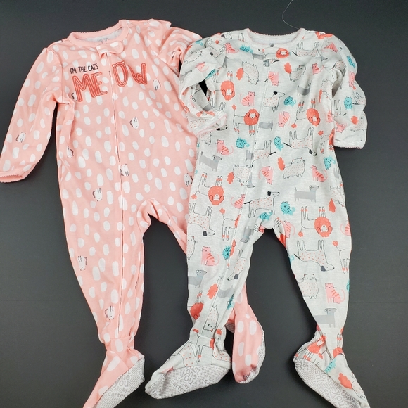 just one you footed pajamas